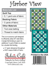 Load image into Gallery viewer, Pattern - Harbor View Individual 5-Yard Pattern # FC092623