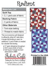 Load image into Gallery viewer, Pattern - Radiant Individual 3-Yard Pattern # FC092624