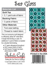 Load image into Gallery viewer, Pattern - Sea Glass Individual 3-Yard Pattern # FC092625