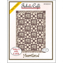 Load image into Gallery viewer, Pattern - Heartland 3-Yard Quilt Designer: Donna Robertson  FCA091829-01