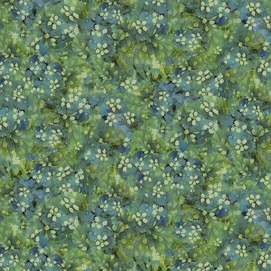 Forest Whisper FLEUR-CD3687 GREEN by Timeless Treasures Fabrics