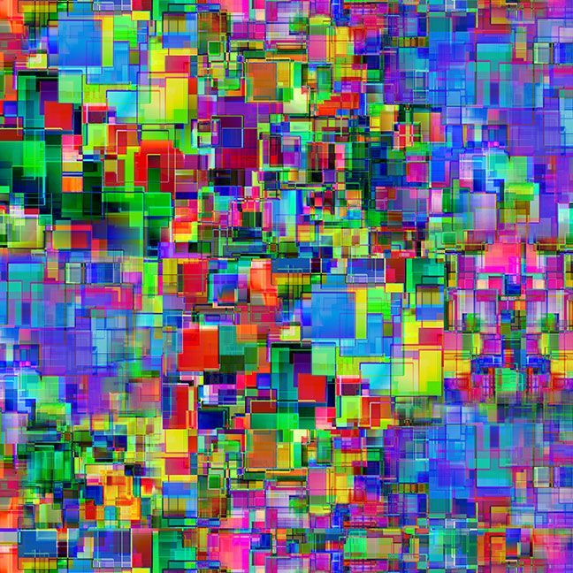 Petal Power Multi Geo Abstract Shapes # CD3823-MULTI