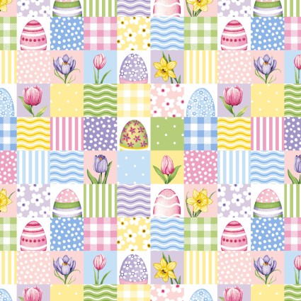 Hoppy Hunting Designer: Kitten Studio Patchwork HEG1065-17