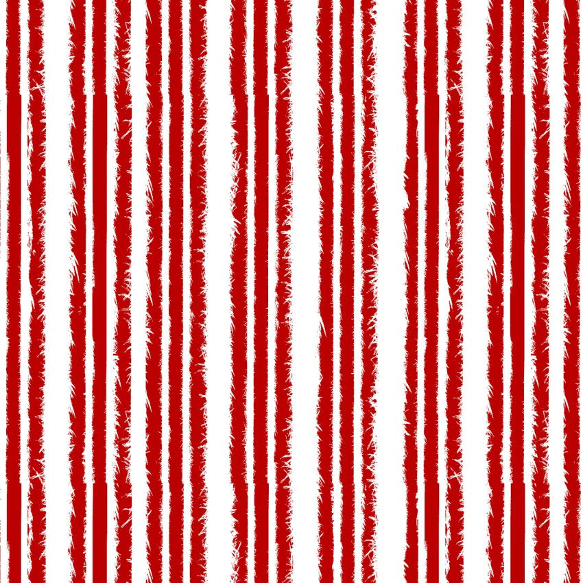 Snow Crew Flannel F1291-08 Red/White by Barb Tourtillotte for Henry Glass Fabrics