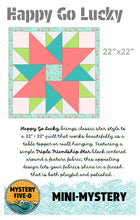 Load image into Gallery viewer, Mystery Five-0 Happy Go Lucky Mini-Mystery Pattern - PDF DOWNLOAD