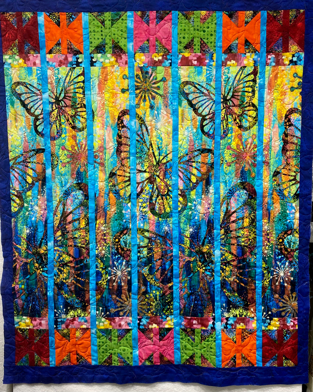 Kit All A Flutter Quilt K K Logo Designs Ltd Fabric Supplies kit-all-a-flutter-quilt-k-k-logo-designs-ltd-fabric-supplies