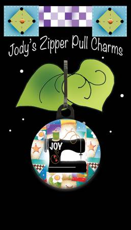 Notion - Sewing Machine JOY Zipper Charm # JHDZP-34