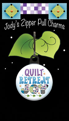 Zipper Charm Quilt Retreat Joy
# JHDZP55