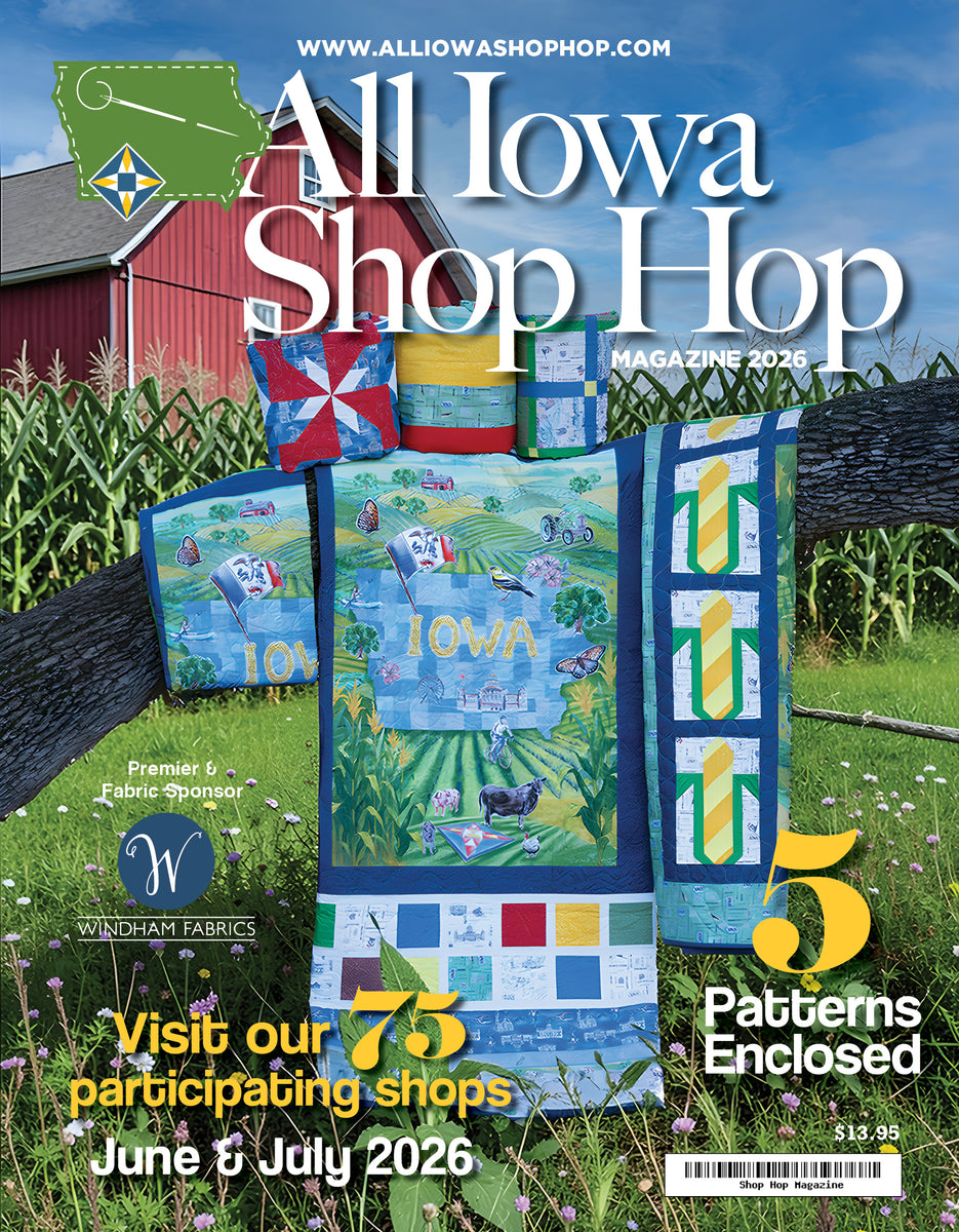 2026 All Iowa Shop Hop Magazine – K&K Logo