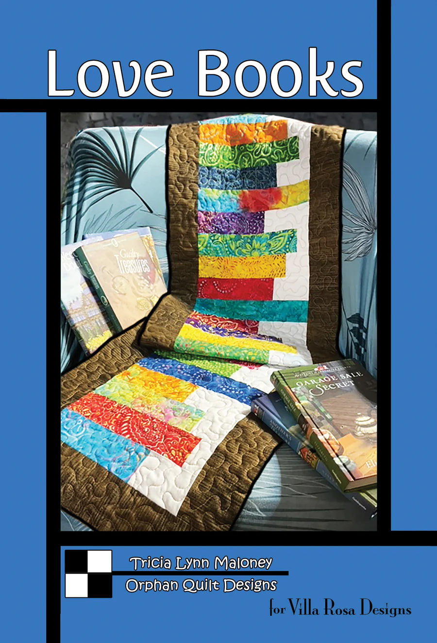 Villa Rosa - Orphan Quilts LOVE BOOKS 15