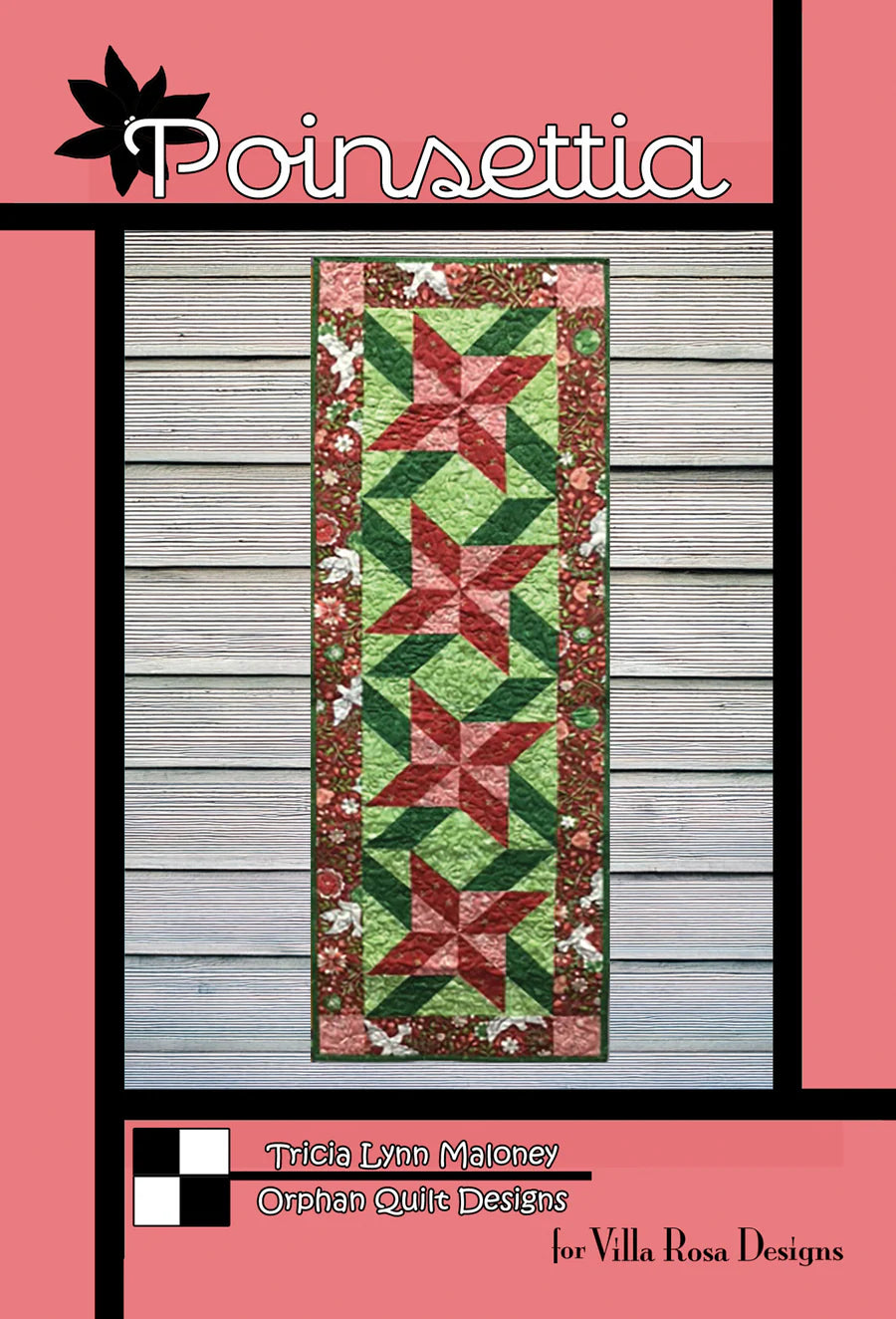 Villa Rosa - Orphan Quilts POINSETTIA 18