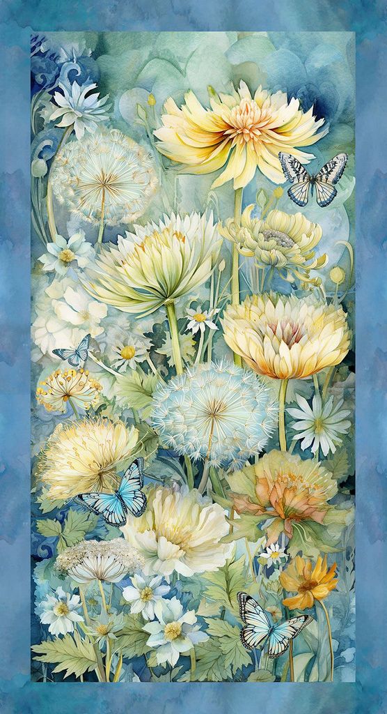 Forest Whisper PANEL-CD3680 MULTI Panel by Timeless Treasures Fabrics