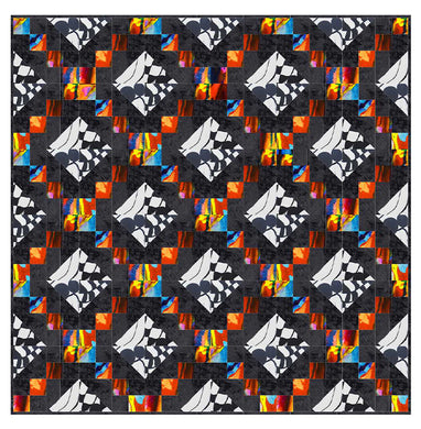 Kit - Bejewled Chains Goode Day Quilts by Frond Designs