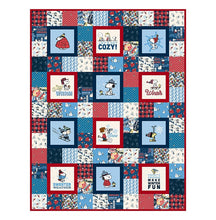Load image into Gallery viewer, Kit - Cozy Up Quilt Kit with Peanuts - Frosty Friends