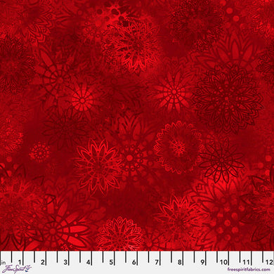 Freespirit Fabrics Medallions - Red Textures PWSP016