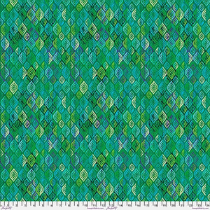 Soda Pop Groovy Green by Sue Penn for Free Spirit Fabrics pwsp103.green