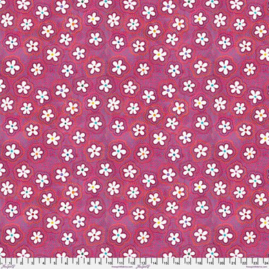 Soda Pop Daisy Dream Pink by Sue Penn for Free Spirit Fabrics pwsp104.pink