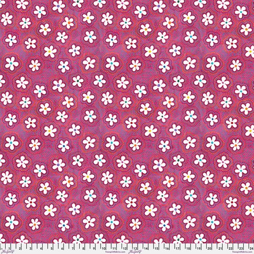 Soda Pop Daisy Dream Pink by Sue Penn for Free Spirit Fabrics pwsp104.pink
