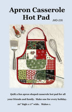 Load image into Gallery viewer, Pattern - Apron Casserole Hot Pad # JMD-235