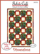 Load image into Gallery viewer, Pattern - Fabric Cafe Dimensions 3-Yard Quilt Pattern # FC092521