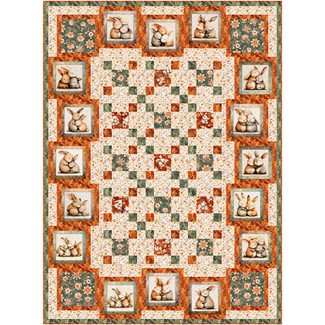 Kit - Snuggle Bunnies using Bunny Hopscotch Pattern – K&K Logo
