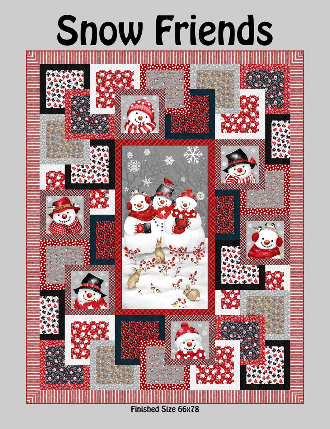 Pattern - Snow Friends Pattern by Quilter's Clinic