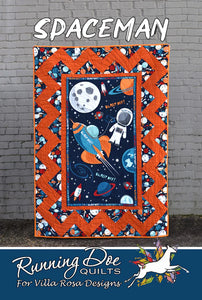 Villa Rosa - Running Doe SPACEMAN 50"x60" Pattern