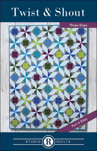 Load image into Gallery viewer, Pattern - Twist &amp; Shout: Two Block Quilt Pattern