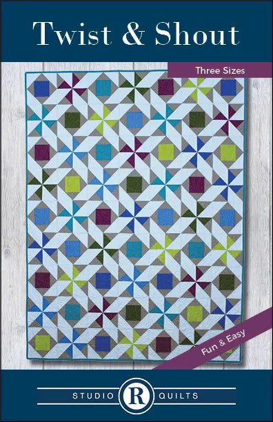 Pattern - Twist & Shout: Two Block Quilt Pattern