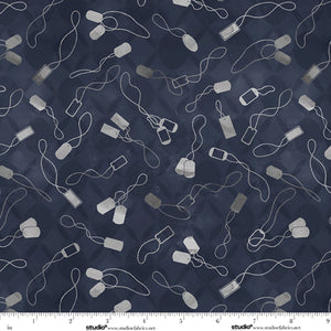 STARS & Stripes - Dog Tag Toss in Midnight - by Funny Girl E-STARSNSTR ...