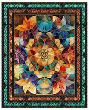 Load image into Gallery viewer, Solstice Kaleidoscope Quilt Kit