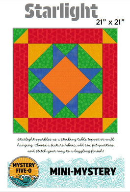 Star Light Mini Quilt Pattern 