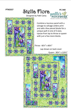 Load image into Gallery viewer, Pattern - Stella Flora Quilt Pattern PC-340 - Paper Pattern
