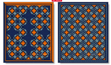 Load image into Gallery viewer, Block 3  Amish Star by Patchwork Square - Free Download