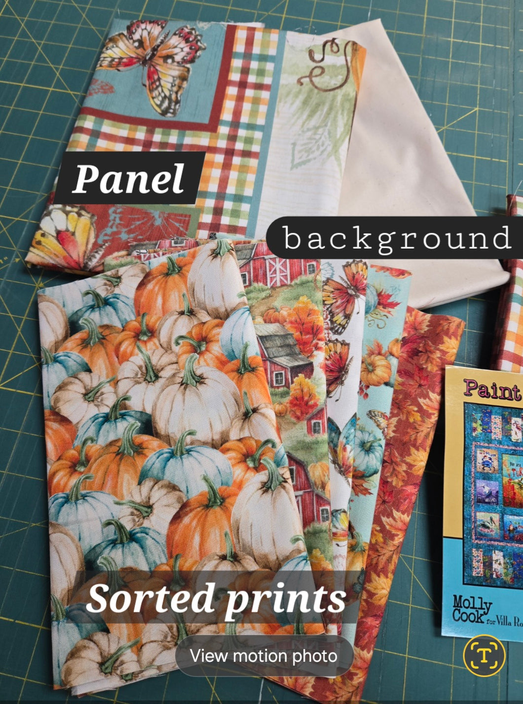 Kit - Autumn Days with Paint Chips Pattern