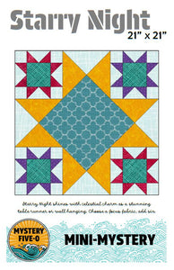 Starry Night Mini Quilt Pattern