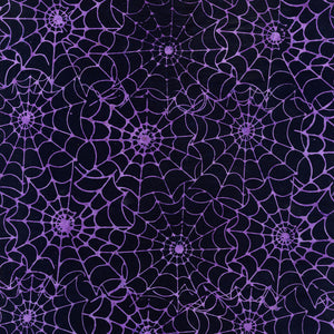 Spell Bound Spider Web Wizard - Tonga Spellbound Batiks B2675