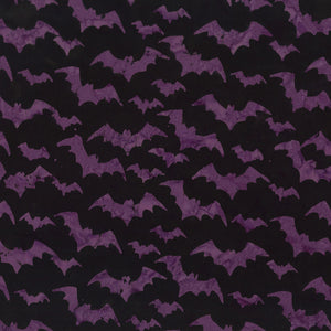 Spell Bound Halloween Spell Bats - Tonga Spellbound Batiks B2793