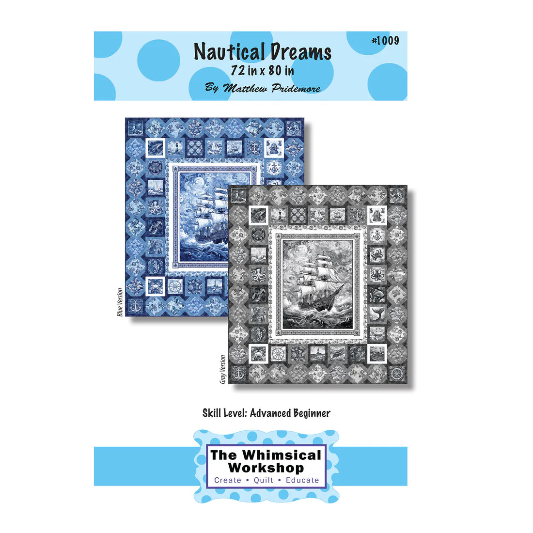 Nautical Dreams Quilt Pattern TWW-1009 - Paper Pattern – K&K Logo
