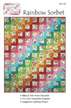 Load image into Gallery viewer, Rainbow Sorbet 2.0 Quilt Pattern