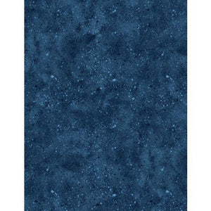 108" - Wilmington Prints 108" Cotton Splatter Texture 3055-7127-444 Blue