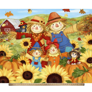 Scarecrow Family Panel