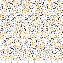 Load image into Gallery viewer, Kimberbell Celebration BATS Black Orange Cotton Fabric MAS9210-JO