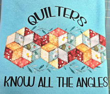 Load image into Gallery viewer, Crew Sweatshirt - Quilters Know all the Angles
