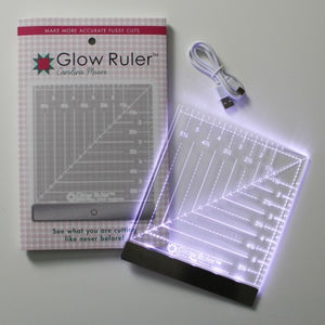 Glow Ruler 6IN Square - taking orders