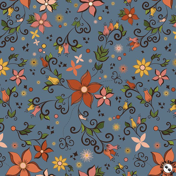 Curated Blooms C15340-Main Stone by Riley Blake Designs