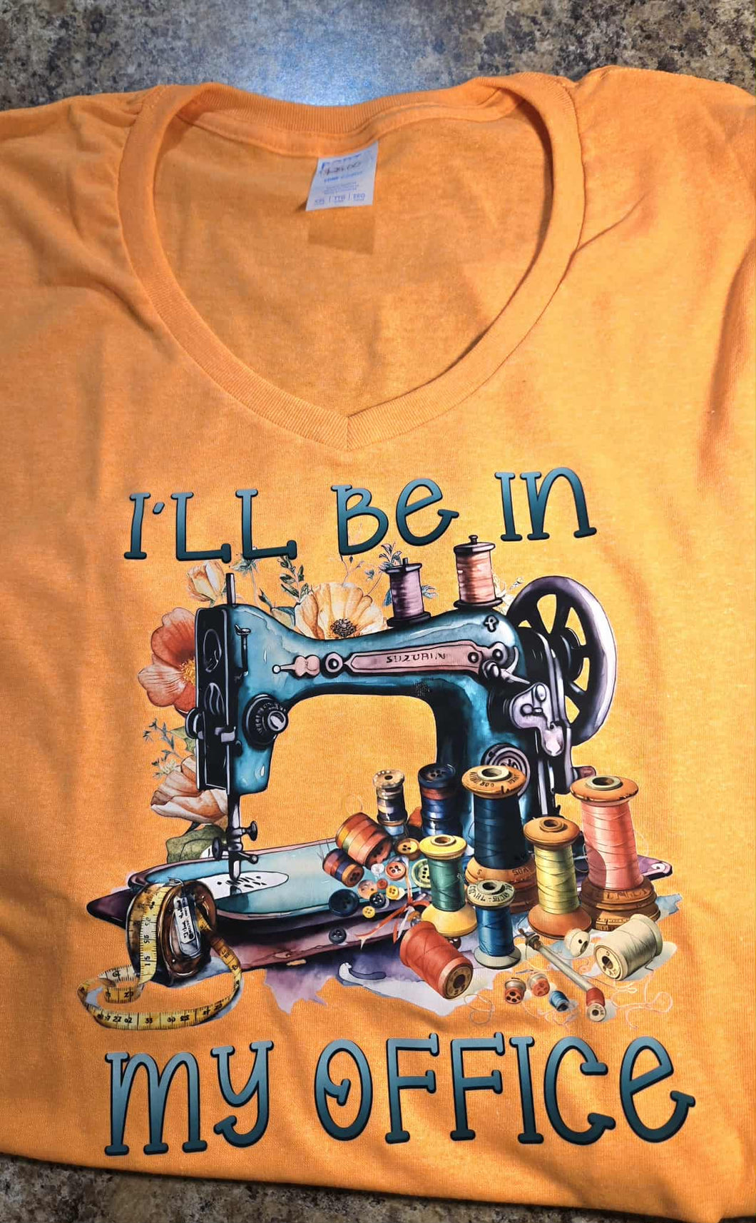 Women's Core Cotton V-Neck Tee - My Office