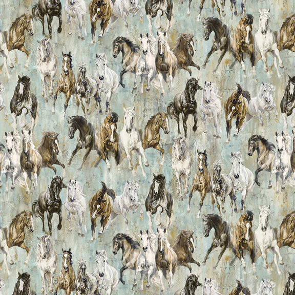 Pedigree by Elisa Genest Turquoise Multi DP28025-62
