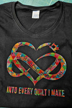 Load image into Gallery viewer, Women&#39;s Core Cotton V-Neck Tee - I Sew a Piece...