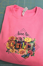 Load image into Gallery viewer, Crew Sweatshirt - Love to Quilt